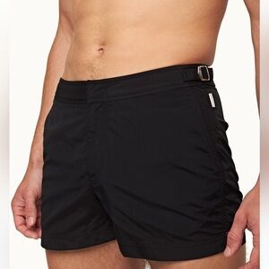 Orlebar Brown Black Setter  Swim Shorts.